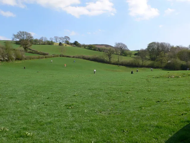 Careful detecting at a field edge — holes get filled